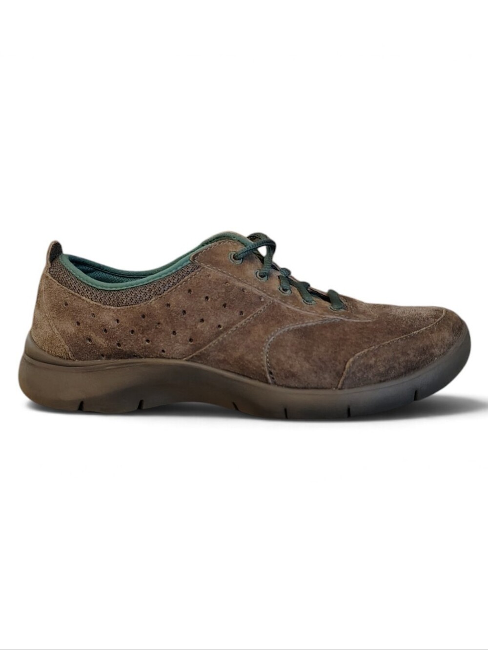 Dansko Elise Gray Suede Ortho Walking Sneakers Women's Size 39 US 8.5-9